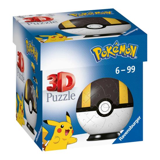 Puzzle Ball 3D Ravensburger Pokemon Hyperball 55 Peças