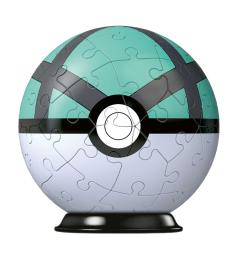 Puzzle Ball 3D Ravensburger Pokemon NetBall 55 Peças