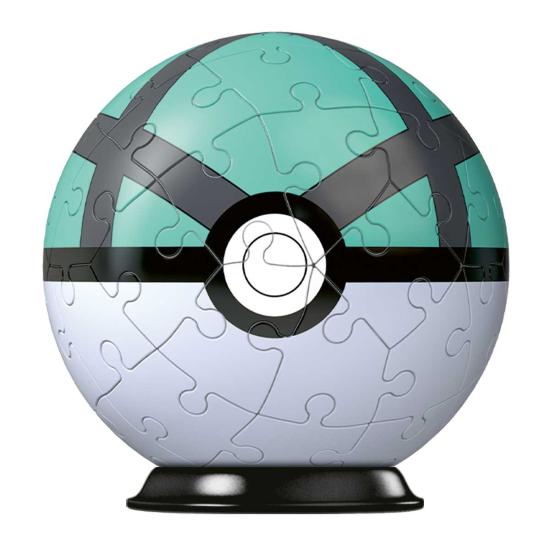 Puzzle Ball 3D Ravensburger Pokemon NetBall 55 Peças Puzzle Ball 3D Ravensburger Pokemon NetBall 55 Peças