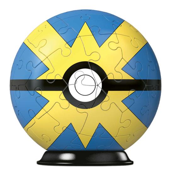 Puzzle Ball 3D Ravensburger Pokemon QuickBall 55 Peças
