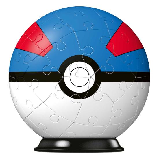 Puzzle Ball 3D Ravensburger Pokemon Superball  55 Peças Puzzle Ball 3D Ravensburger Pokemon Superball  55 Peças