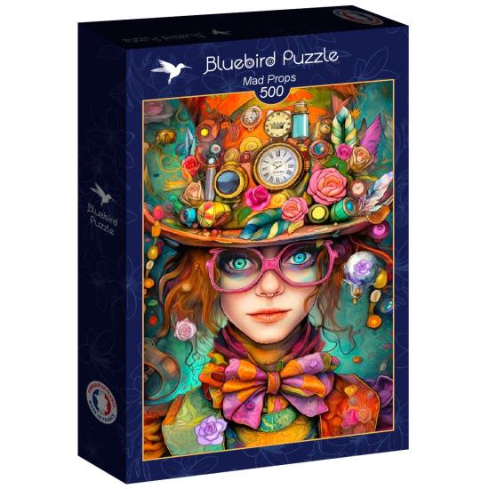 Puzzle Bluebird Adereços Loucos de 500 peças Puzzle Bluebird Adereços Loucos de 500 peças