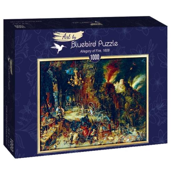 Puzzle Bluebird Alegoria do Fogo 1000 Peças