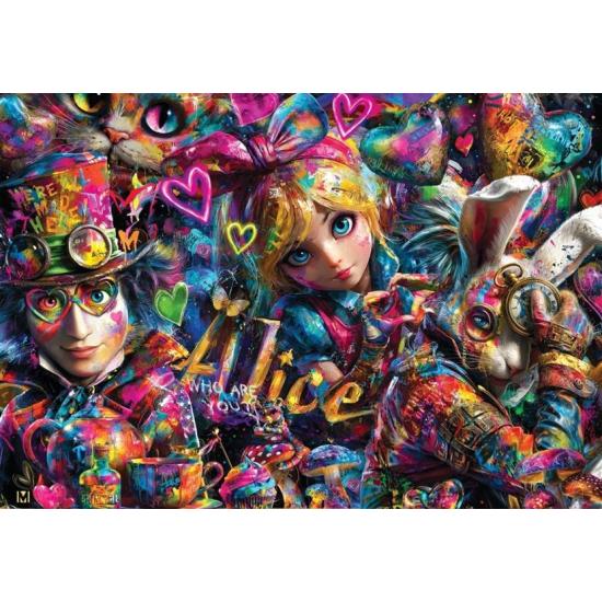 Puzzle Bluebird Alice No Graffitiland 1000 peças