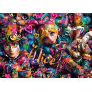 Puzzle Bluebird Alice No Graffitiland 2000 Peças