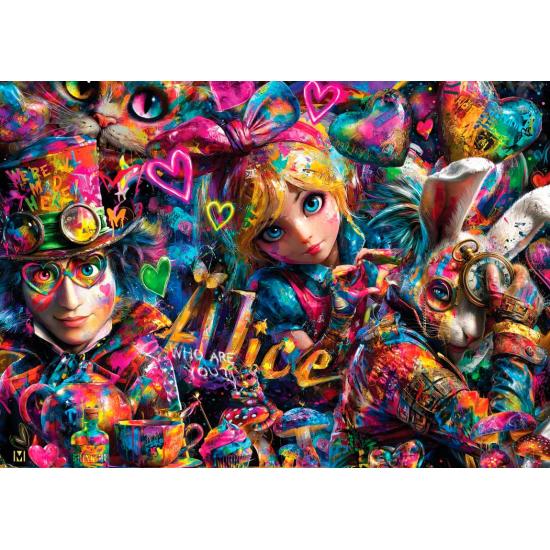 Puzzle Bluebird Alice No Graffitiland 2000 Peças