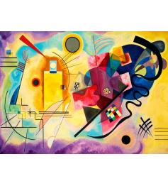 Puzzle Bluebird Amarelo Vermelho Azul 6000 Peças