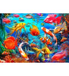 Puzzle Bluebird Peixe Tropical 1500 peças