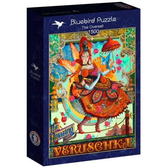 Puzzle Bluebird Amazing Verushka 1500 peças
