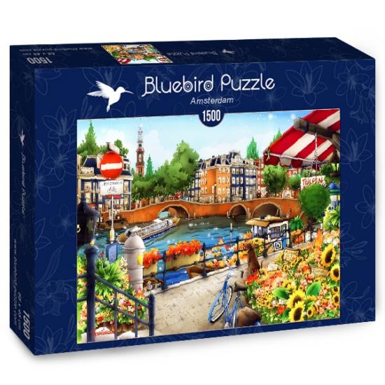 Puzzle Bluebird Amsterdam 1500 peças