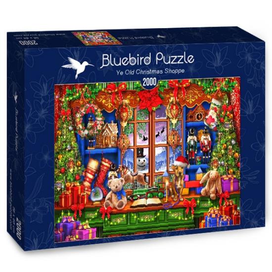 Puzzle Bluebird Antiga Loja de Natal 2000 Peças Puzzle Bluebird Antiga Loja de Natal 2000 Peças