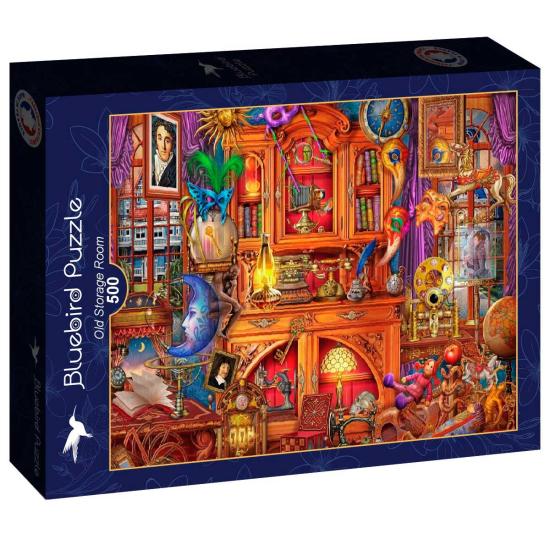 Puzzle Bluebird Antiga Sala De Armazenamento de 500 peças