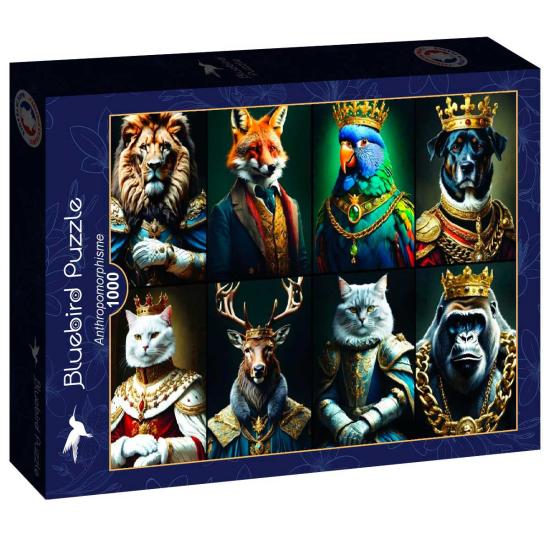Puzzle Bluebird Antropomorfismo de 1000 Peças