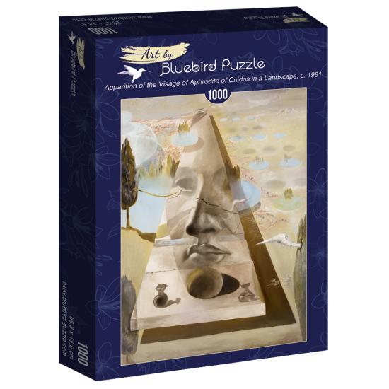 Puzzle Bluebird Aparição do Rosto de Afrodite de Cnidos 1000P Puzzle Bluebird Aparição do Rosto de Afrodite de Cnidos 1000P