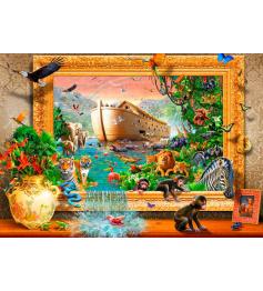 Puzzle Bluebird Emoldurado Arca de Noé de 1500 peças