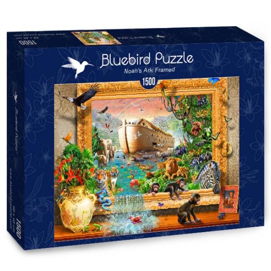 Puzzle Bluebird Emoldurado Arca de Noé de 1500 peças Puzzle Bluebird Emoldurado Arca de Noé de 1500 peças