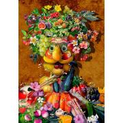 Puzzle Bluebird Arcimboldo 1000 peças