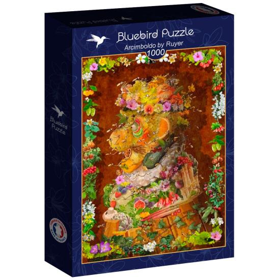 Puzzle Bluebird Arcimboldo de Ruyer de 1000 Peças
