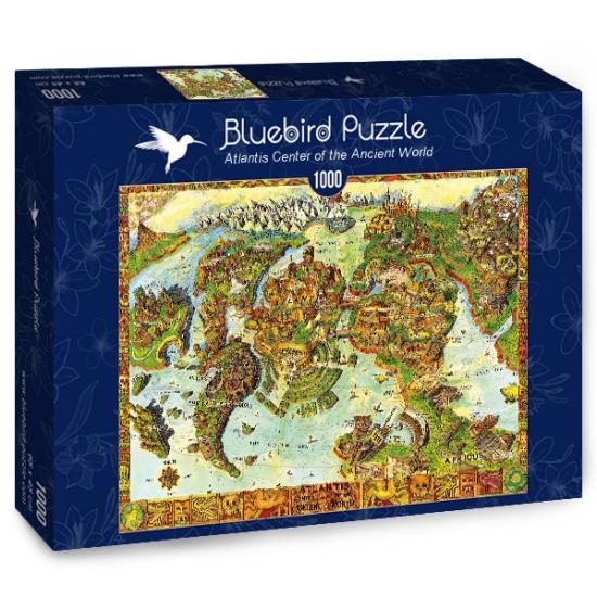 Puzzle Bluebird Atlantis Center of the Ancient World 1000