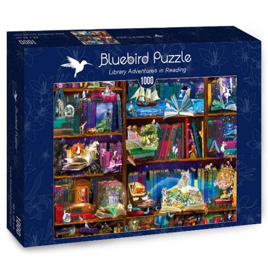 Puzzle Bluebird Adventures na biblioteca de 1000 peças