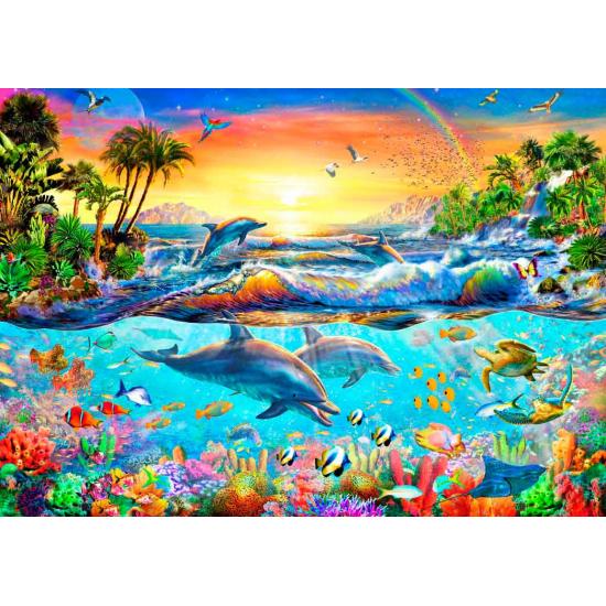 Puzzle Bluebird Baía Tropical 3000 peças
