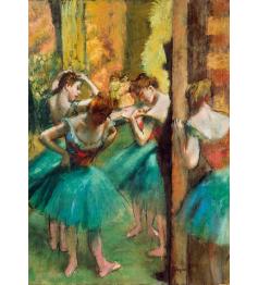 Puzzle de bailarinas Bluebird, rosa e verde 1000 peças