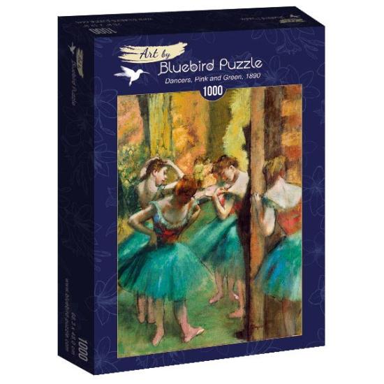 Puzzle Bluebird Bailarinas, Rosa e Verde 1000 peças