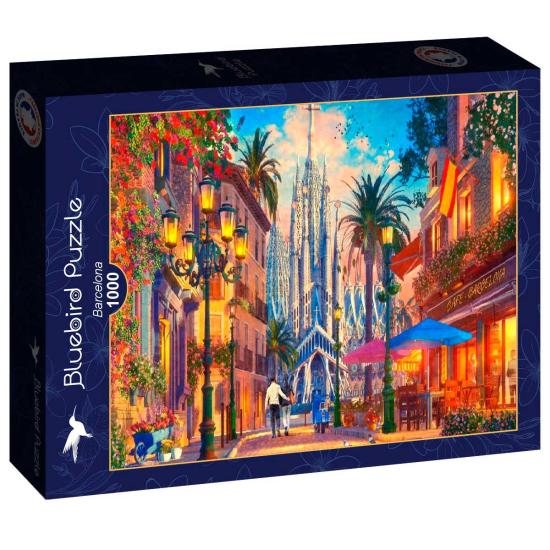 Puzzle Bluebird Barcelona de 1000 Peças