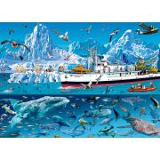 Puzzle Bluebird Barco no Ártico 1500 peças