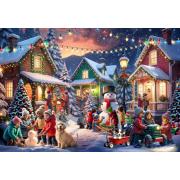 Puzzle Bluebird Bairro De Natal 1000 peças