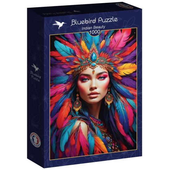 Puzzle Bluebird Beleza indiana 1000 peças
