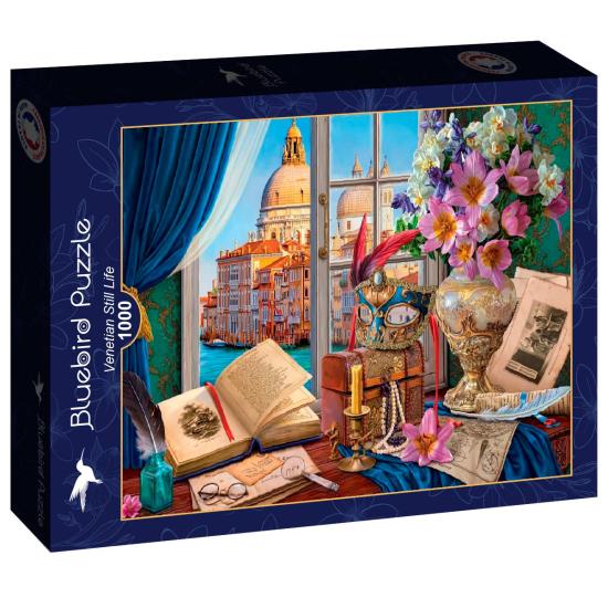 Puzzle Bluebird Natureza-Morta Veneziana de 1000 Peças