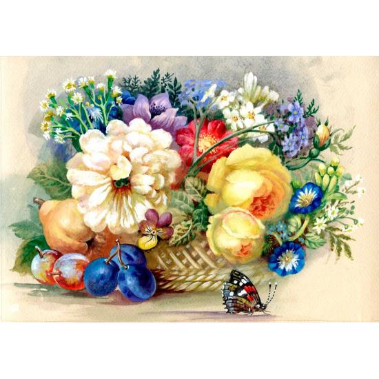 Puzzle Bluebird Bouquet Outono 1500 peças