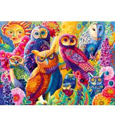 Puzzle Bluebird Corujas Coloridas 4000 Peças