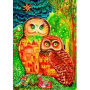 Puzzle Bluebird Owls 1000 peças