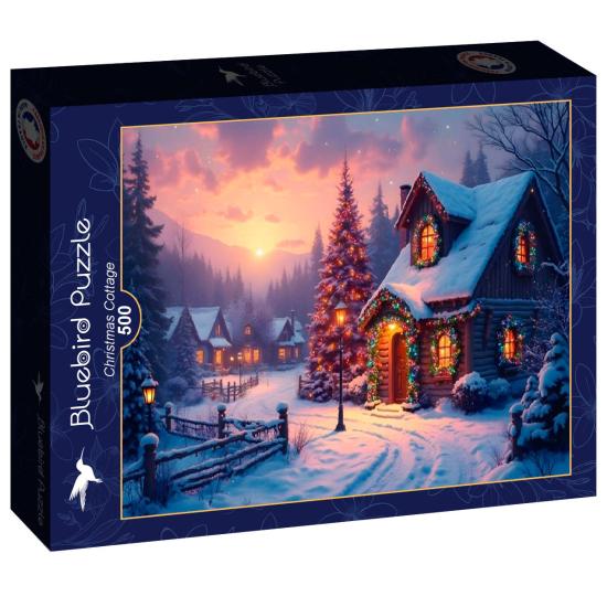 Puzzle Bluebird Casa De Natal 500 peças