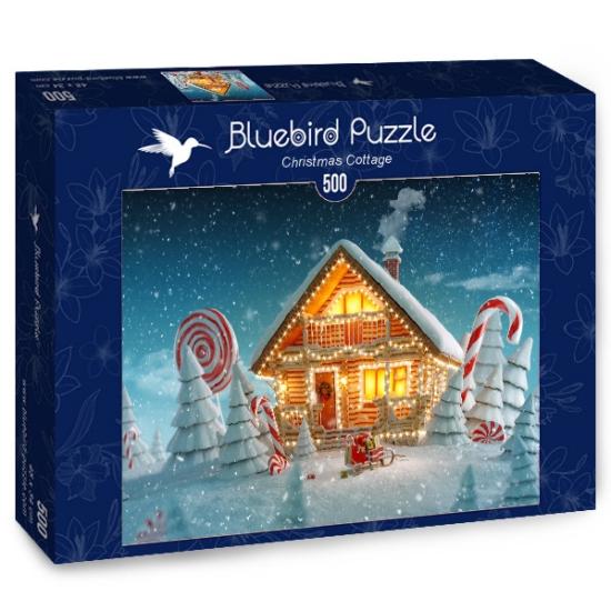 Puzzle de 500 peças Cabana de Natal Bluebird