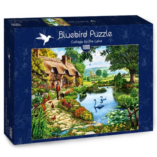 Puzzle Bluebird Cabana no Lago 1000 Peças