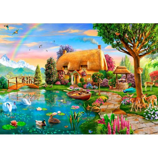 Puzzle Bluebird Cabana do Lago 1000 Peças