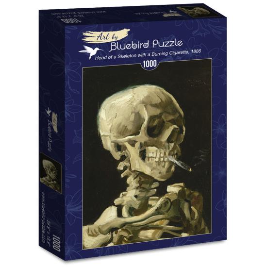 Puzzle Bluebird Crânio com Charuto de 1000 pçs