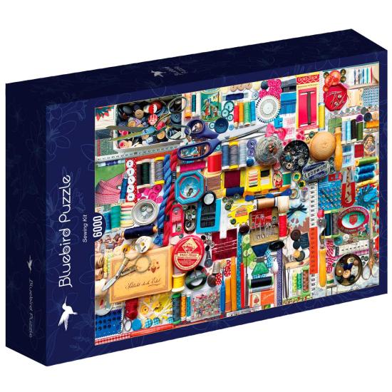 Puzzle Bluebird Caixa de Costura 6000 Peças