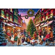 Puzzle Bluebird Rua De Natal 1000 peças