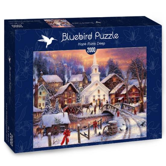 Puzzle Bluebird Path of Deep Hope 2000 peças