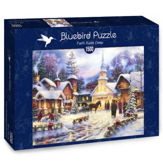 Puzzle Bluebird Caminho da Fé Profunda 1500 Peças