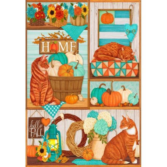 Puzzle Bluebird Plantação De Abóboras de 1000 peças
