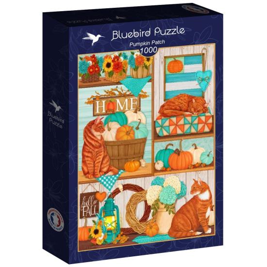 Puzzle Bluebird Plantação De Abóboras de 1000 peças