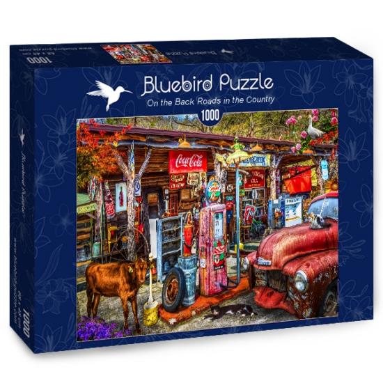 Puzzle Bluebird Country Backroads 1000 peças