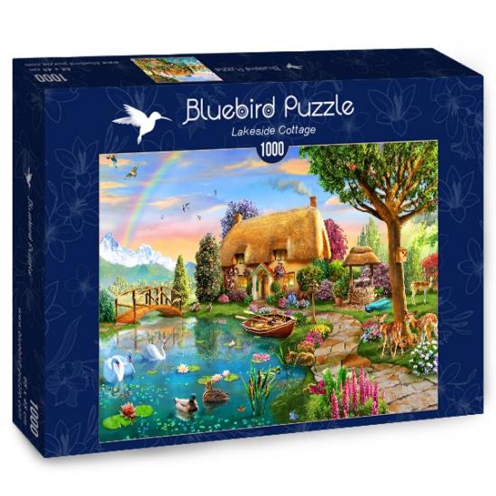 Puzzle Bluebird Casa de Campo à Beira do Lago 1000 Pçs