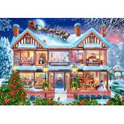 Puzzle Bluebird Casa De Natal 2000 Peças