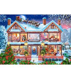 Puzzle Bluebird Casa De Natal 2000 Peças